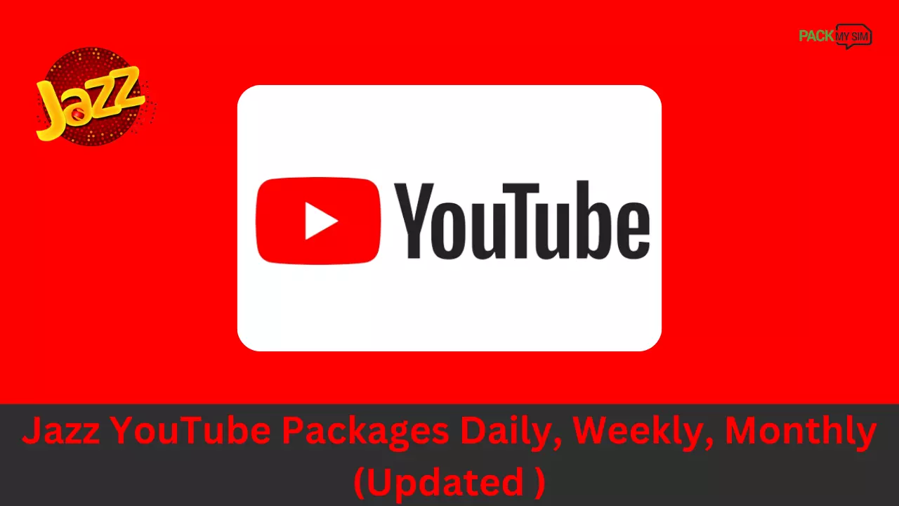 Jazz YouTube Packages Daily, Weekly, Monthly (Updated 2024)