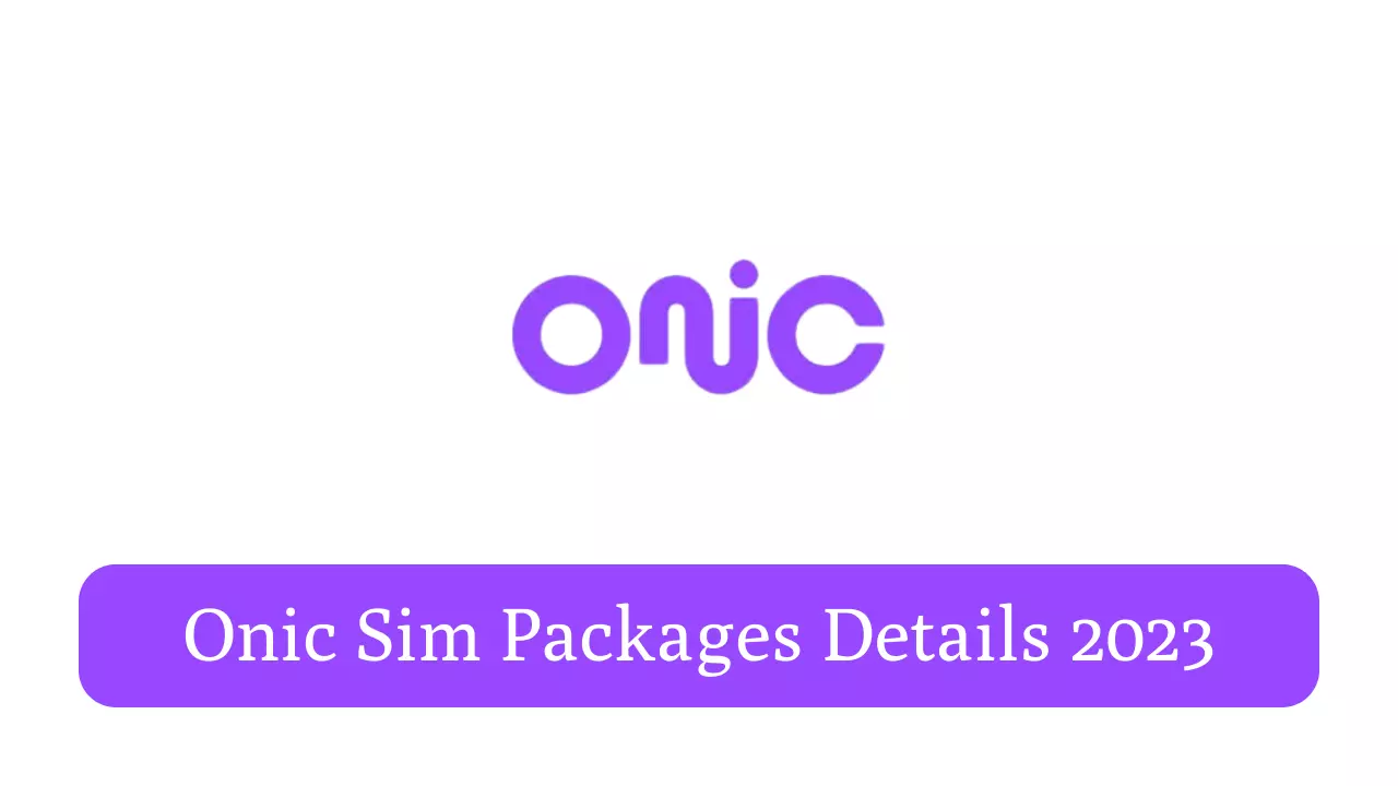 Onic Sim Packages Details 2023 (Internet, Call & Message)