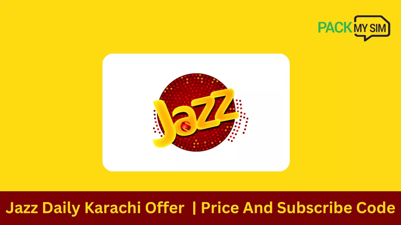 Jazz Daily Karachi Offer 2024 Price And Subscribe Code